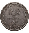 Great Britain, Bristol. 1/2 Penny Token 1811, Bristol Brass & Copper Company, VIRTUTE ET INDUSTRIA