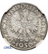 Polska. 2 złote 1936, Warszawa, żaglowiec - NGC MS 63