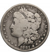 USA. Morgan Dollar 1881 O, New Orleans