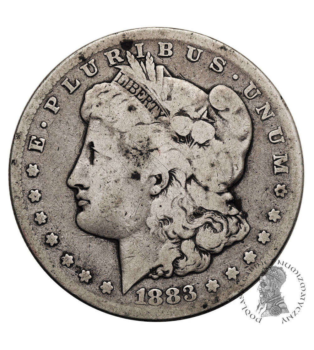 USA. Morgan Dollar 1883 S, San Francisco