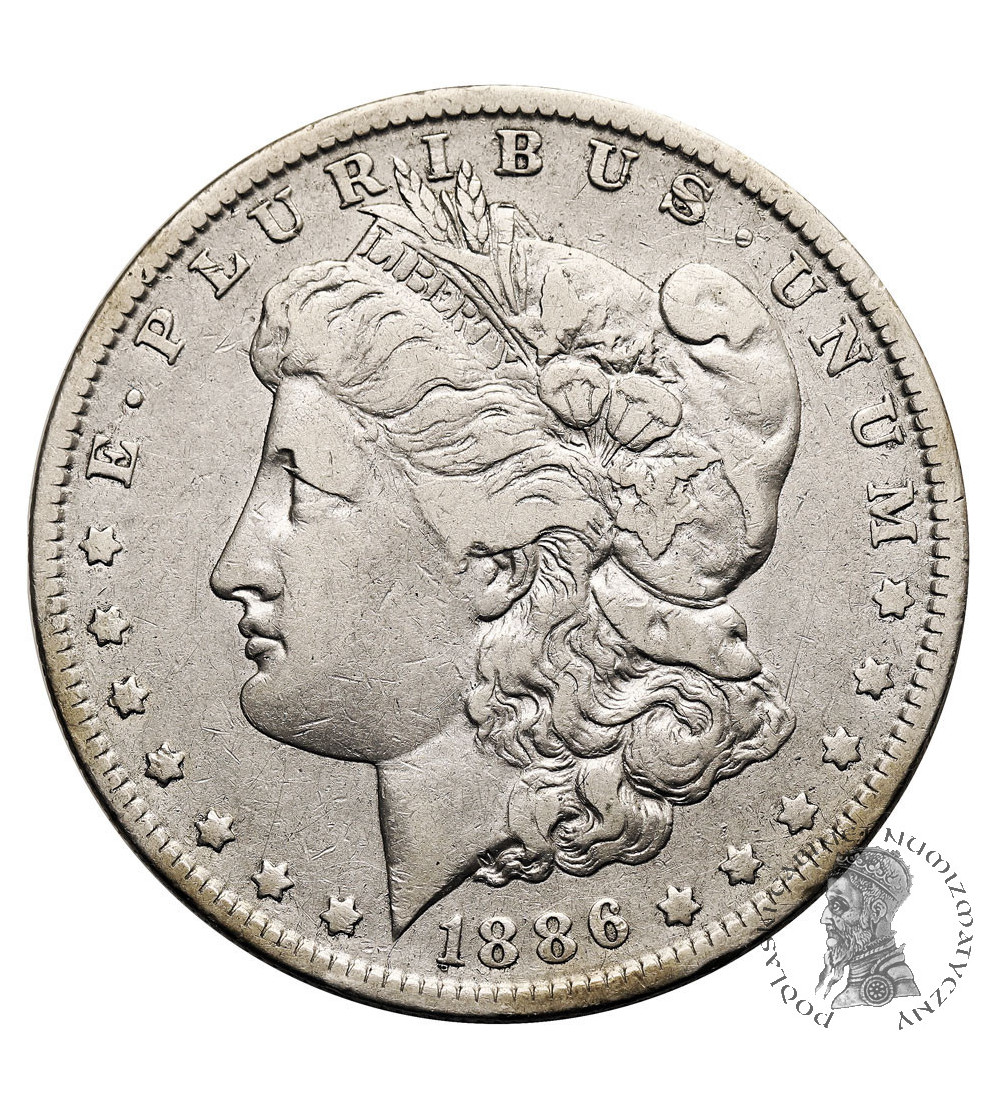 USA. Morgan Dollar 1886 O, New Orleans