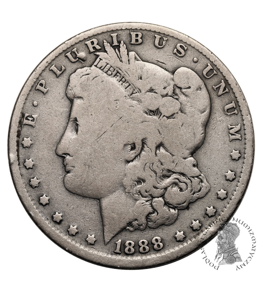 USA. Morgan Dollar 1888 O, New Orleans