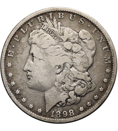 USA. Morgan Dollar 1898, Philadelphia