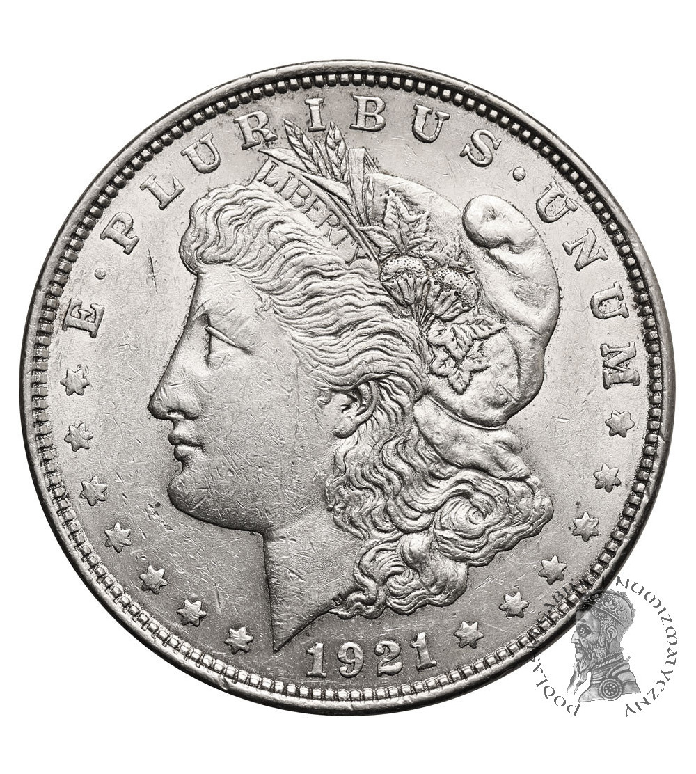 USA. Morgan Dollar 1921, Philadelphia