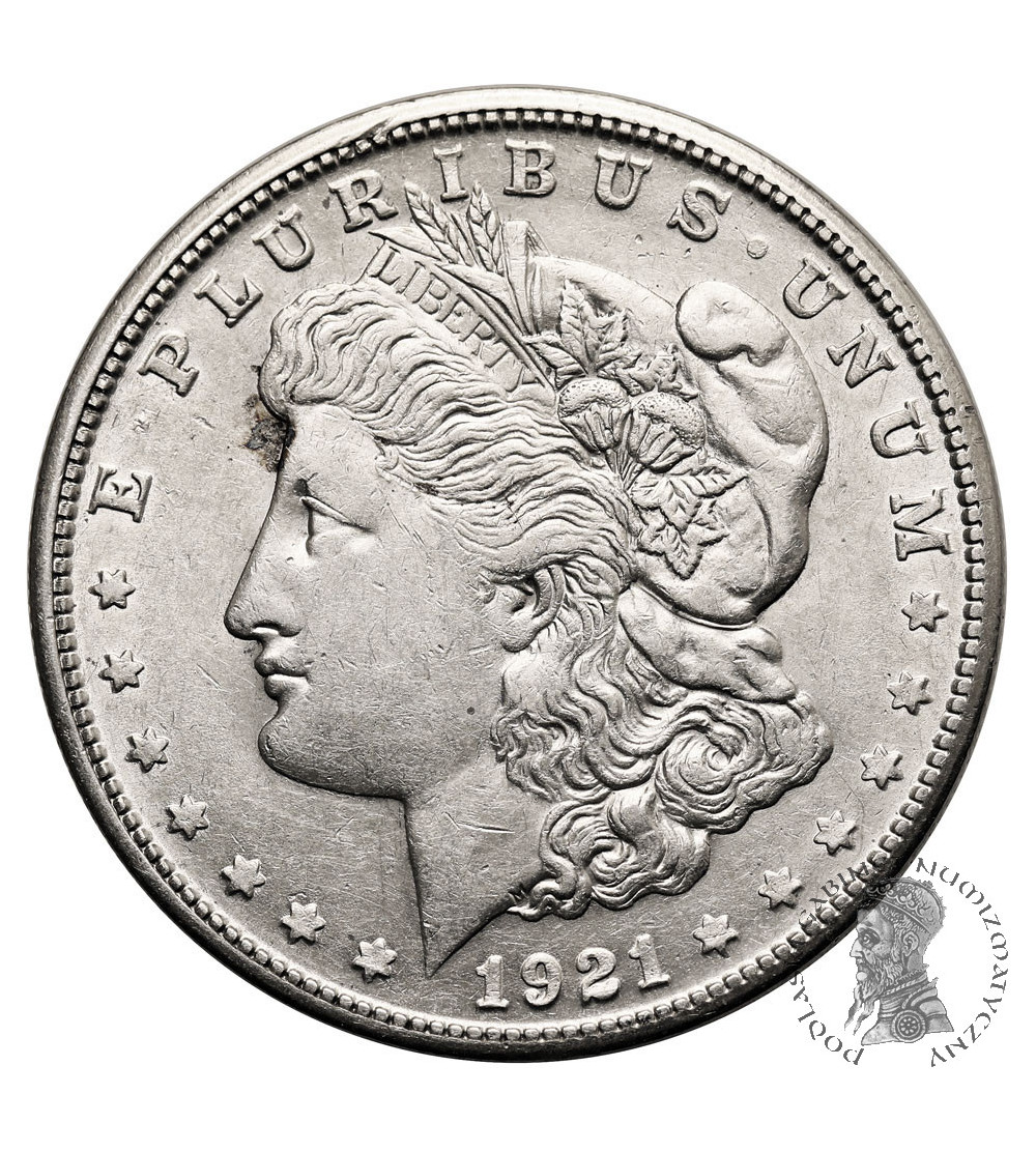 USA. Morgan Dollar 1921 S, San Francisco