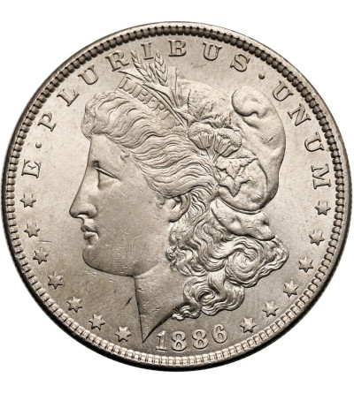 USA. Morgan dolar 1886, Filadelfia