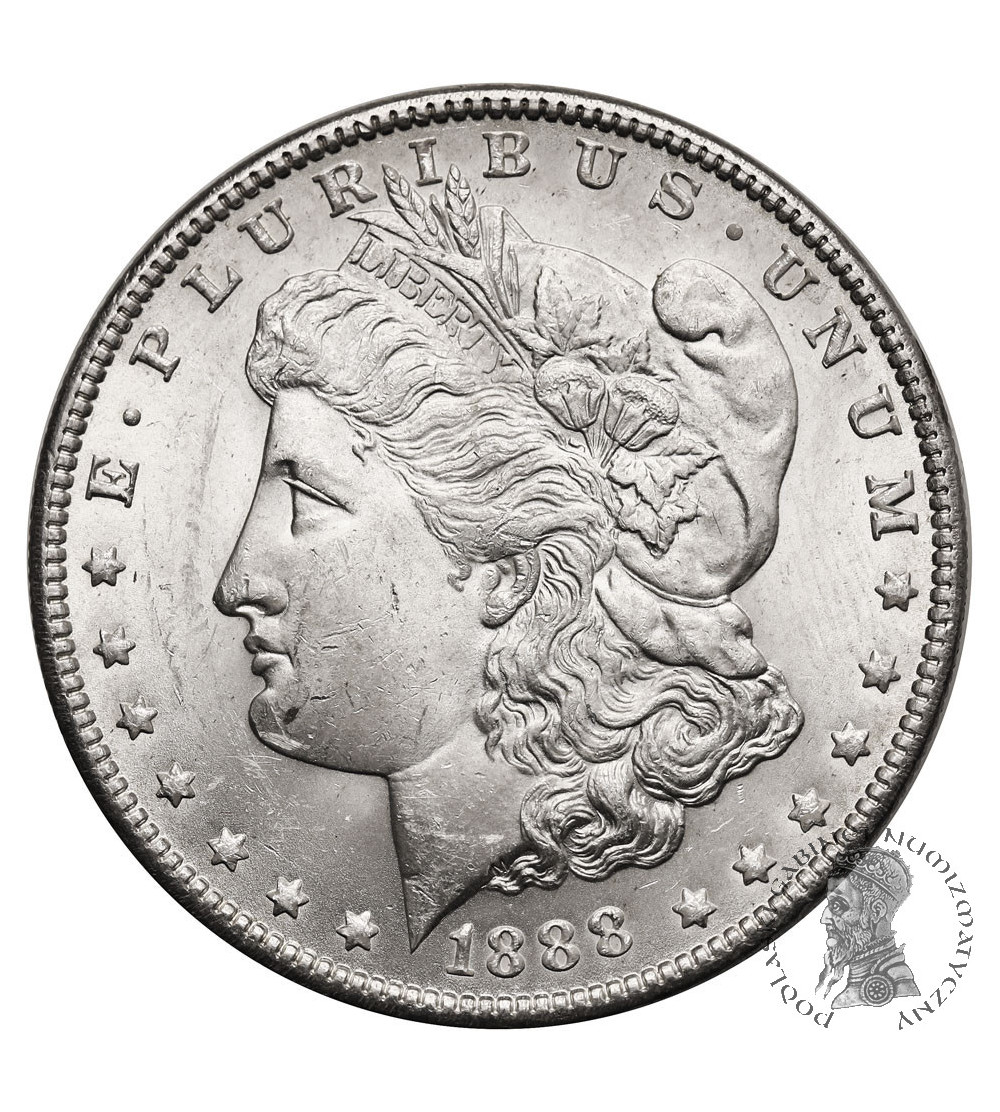 USA. Morgan Dollar 1888, Philadelphia