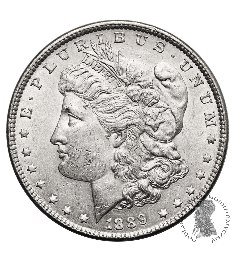 USA. Morgan Dollar 1889, Philadelphia