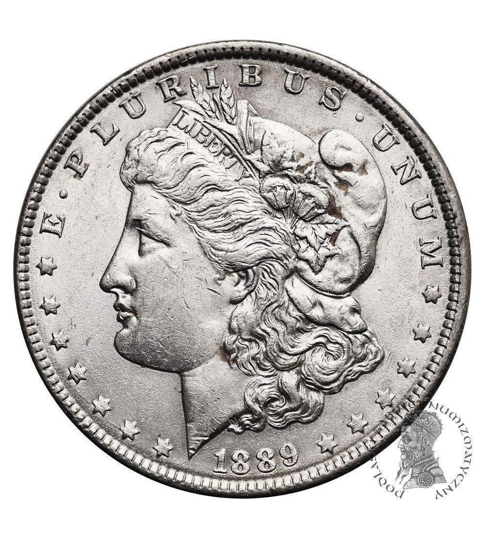 USA. Morgan Dollar 1889, Philadelphia