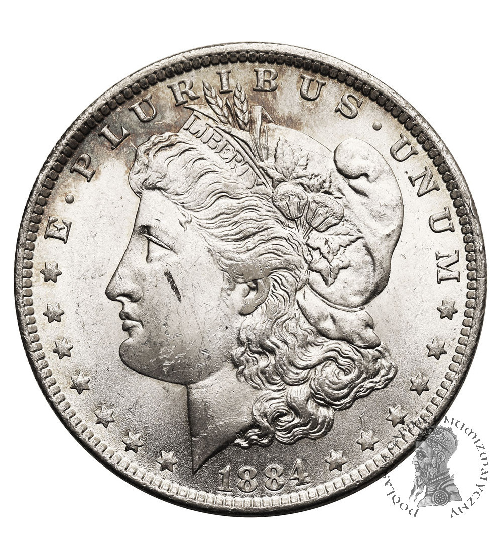 USA, Morgan Dollar 1884 O, New Orleans