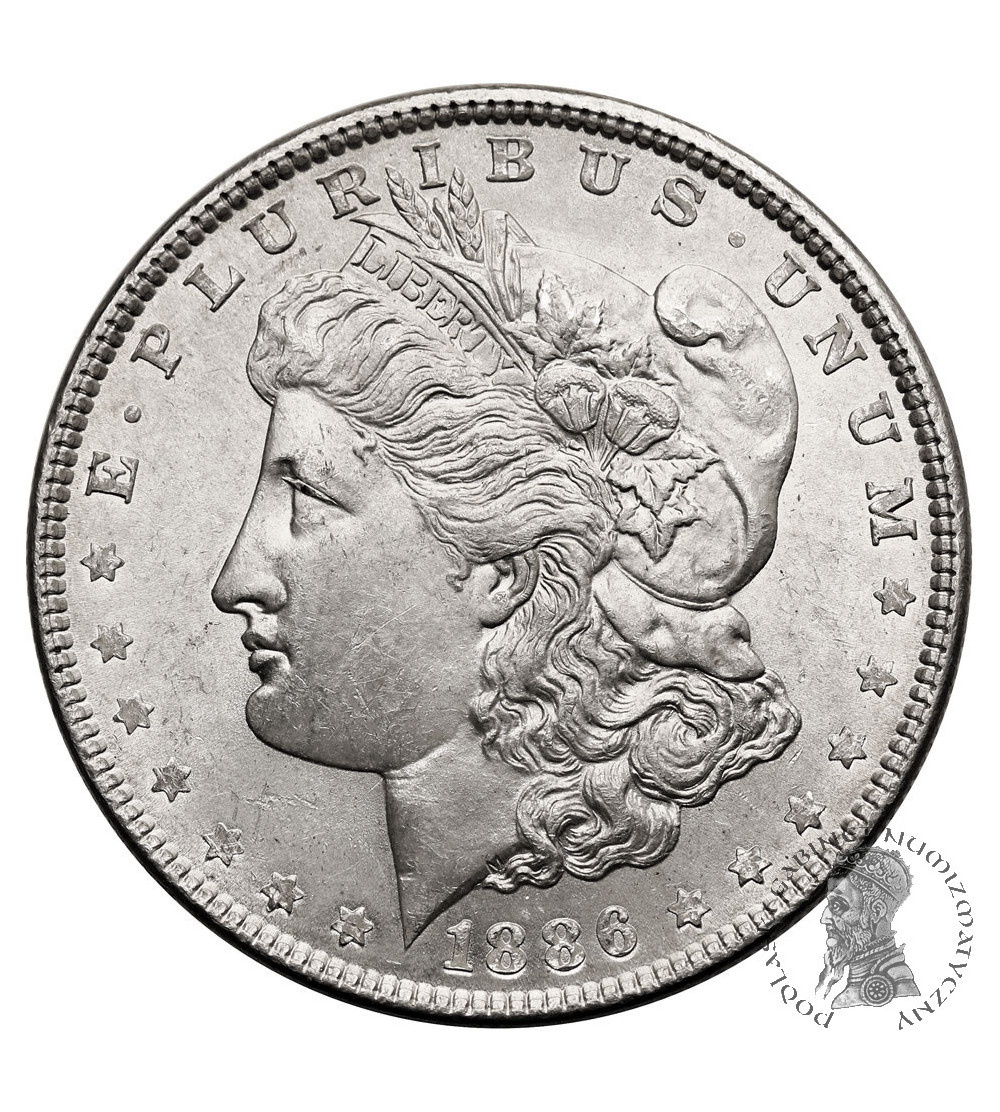 USA Morgan Dollar 1886, Philadelphia