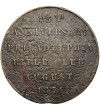 USA, Filadelfia. Medal 1871, 25-lecie Klubu Strzeleckiego