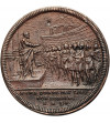 Szwajcaria. Medal Numa Pompilius, Seria Rzymska, Jean Dassier