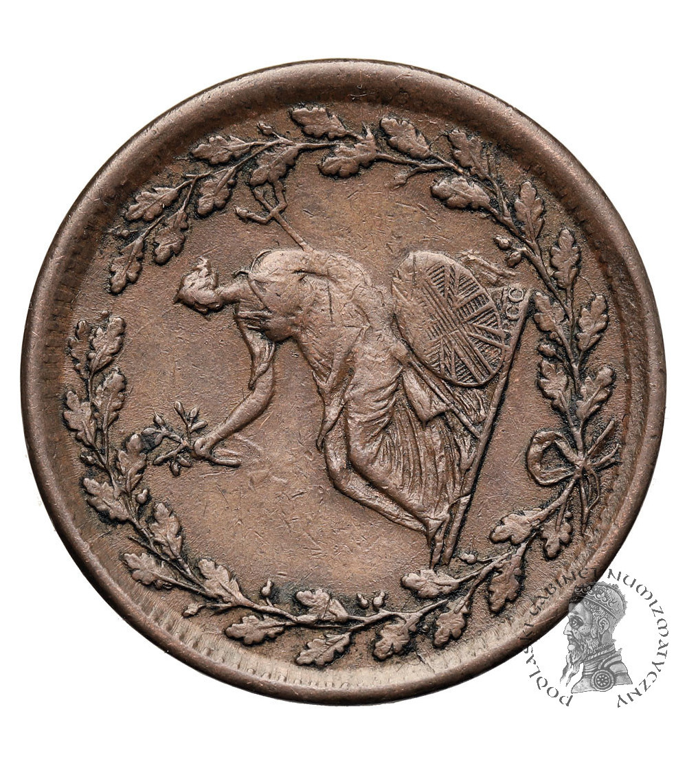 Great Britain, Walshampton, Essex. 1/2 Penny Token 1811, VINCIT AMOR PATRIAE