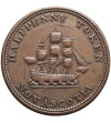 Kanada, Nowa Szkocja. 1/2 Penny Token 1815, STARR & SHANNON HALIFAX