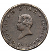 Great Britain, Liverpool. 1/2 Penny Token (1843), Benjamin Hyam & Co