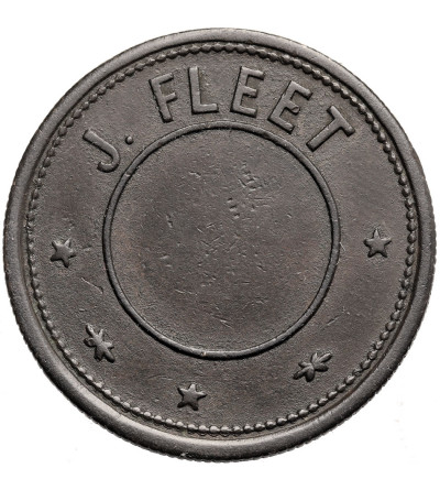 Great Britain?. Token no date, J. FLEET