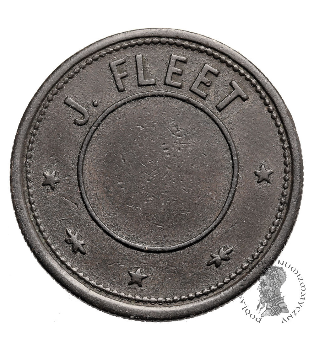 Great Britain?. Token no date, J. FLEET