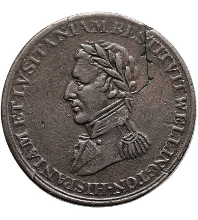 Canada. Wellington Peninsular Token 1813, Ciudad Rodrigo - Badajoz - Salamanca - Madrid - St Sebastian - Pampluno