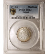 Finland, (Russian occupation). 1 Markka 1915 S, Nicholas II 1894-1917 - PCGS MS 64