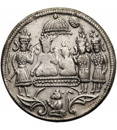 India. Hindu Tempel Token, (Rama Tanka Tempel Token)