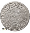 Prusy Książęce. Albrecht Hohenzollern, 1525-1568. Grosz 1539, Królewiec - PCGS MS 62