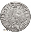 Prusy Książęce. Albrecht Hohenzollern, 1525-1568. Grosz 1538, Królewiec - PCGS MS 62