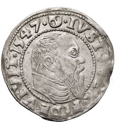 East Prussia, Preussen Herzogtum (Ostpreussen). Groschen 1547, Königsberg mint