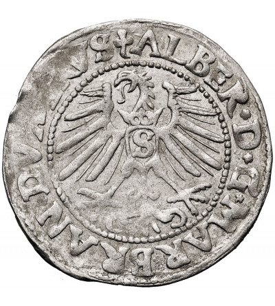 East Prussia, Preussen Herzogtum (Ostpreussen). Groschen 1547, Königsberg mint