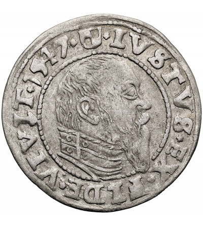 East Prussia, Preussen Herzogtum (Ostpreussen). Groschen 1547, Königsberg mint