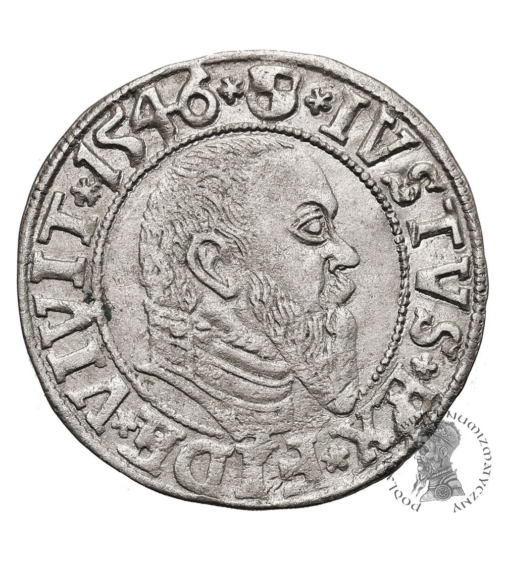 East Prussia, Preussen Herzogtum (Ostpreussen). Groschen 1546, Königsberg mint