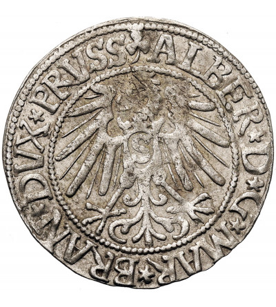 East Prussia, Preussen Herzogtum (Ostpreussen). Groschen 1545, Königsberg mint