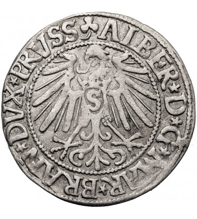 East Prussia, Preussen Herzogtum (Ostpreussen). Groschen 1545, Königsberg mint