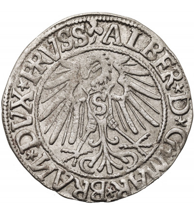 East Prussia, Preussen Herzogtum (Ostpreussen). Groschen 1544, Königsberg mint