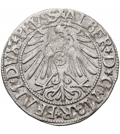 East Prussia, Preussen Herzogtum (Ostpreussen). Groschen 1544, Königsberg mint