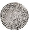 East Prussia, Preussen Herzogtum (Ostpreussen). Groschen 1542, Königsberg mint