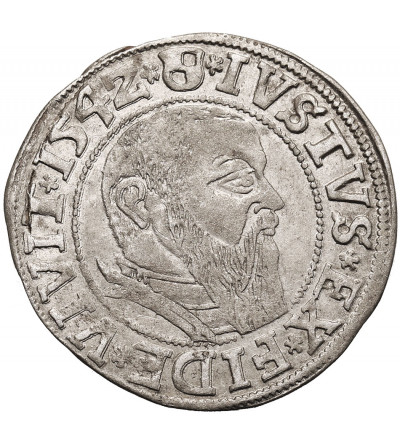 East Prussia, Preussen Herzogtum (Ostpreussen). Groschen 1542, Königsberg mint