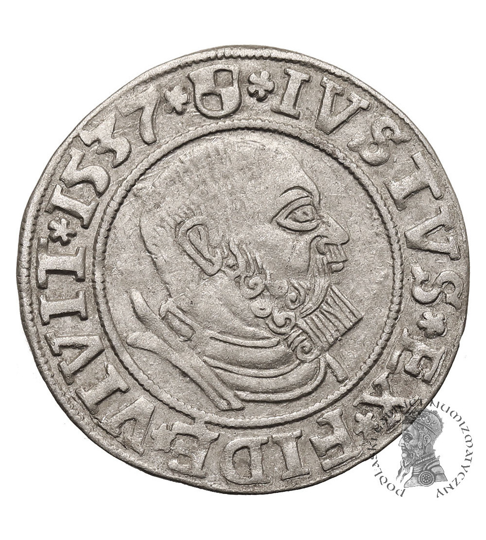 East Prussia, Preussen Herzogtum (Ostpreussen). Groschen 1537, Königsberg mint