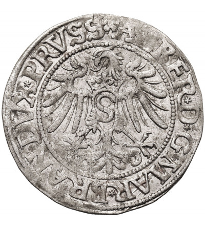 Prusy Książęce. Albrecht Hohenzollern, 1525-1568. Grosz 1534, Królewiec