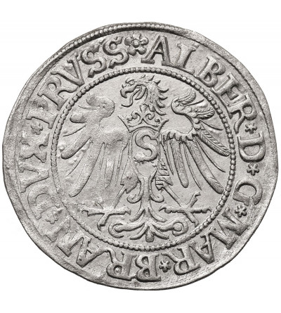 Prusy Książęce. Albrecht Hohenzollern, 1525-1568. Grosz 1534, Królewiec