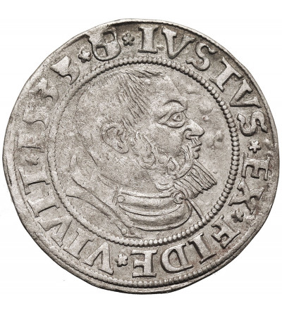 East Prussia, Preussen Herzogtum (Ostpreussen). Groschen 1533, Königsberg mint