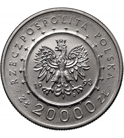 Polska 20000 złotych 1993, Zamek w Łańcucie