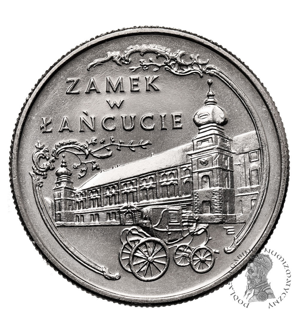 Polska 20000 złotych 1993, Zamek w Łańcucie