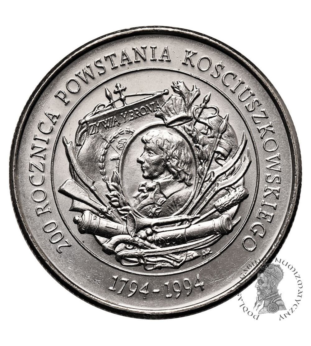 Poland. 20000 Zlotych 1994, 200th Anniversary of the Kosciuszko Uprising