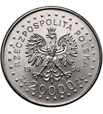 Poland. 20000 Zlotych 1994, 200th Anniversary of the Kosciuszko Uprising