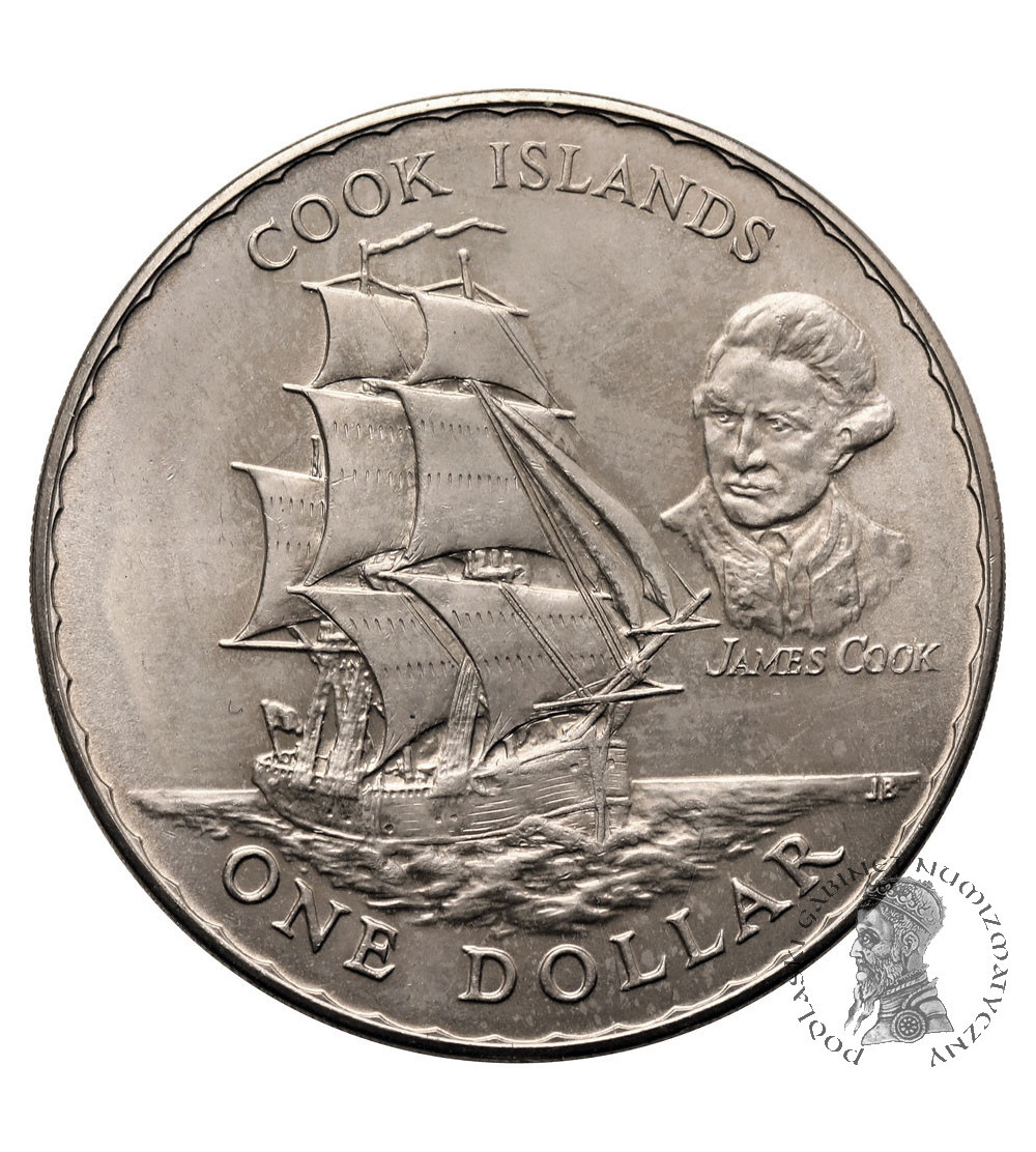 New Zealand. 1 Dollar 1970, Cook Islands