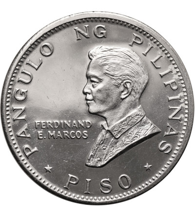 Philippines. 1 Piso 1970, Pope Paul VI, Series: Papal Visit