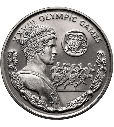 British Virgin Islands. 1 Dollar 2004, XXVIII Summer Olympic Games in Athens