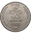 South Korea. 1000 Won 1983, 1988 Olympic Games in Seoul