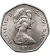 Solomon Islands. 1 Dollar 1977, Elizabeth II